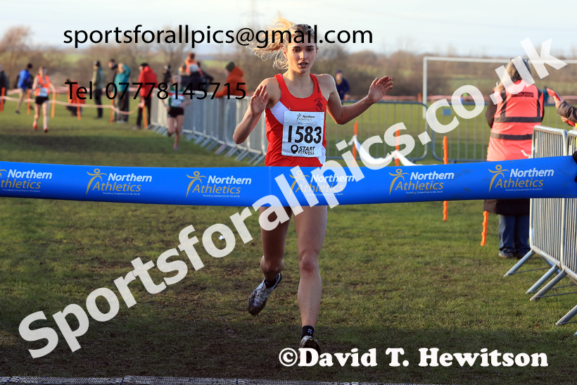 Senior Womens 2026 Northern Cross Country Champs., Pontefract Racecourse, Pontefract. Photo: David T. Hewitson/Sports for All Pics